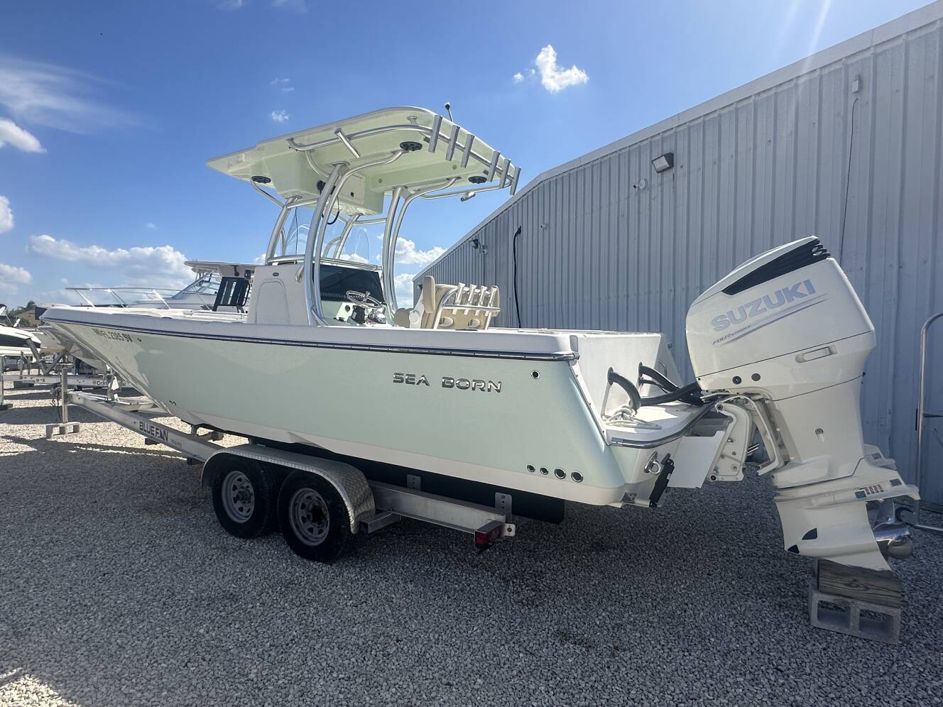 A photo of this 2021 Sea Born LX26 CENTER CONSOLE LE XLT