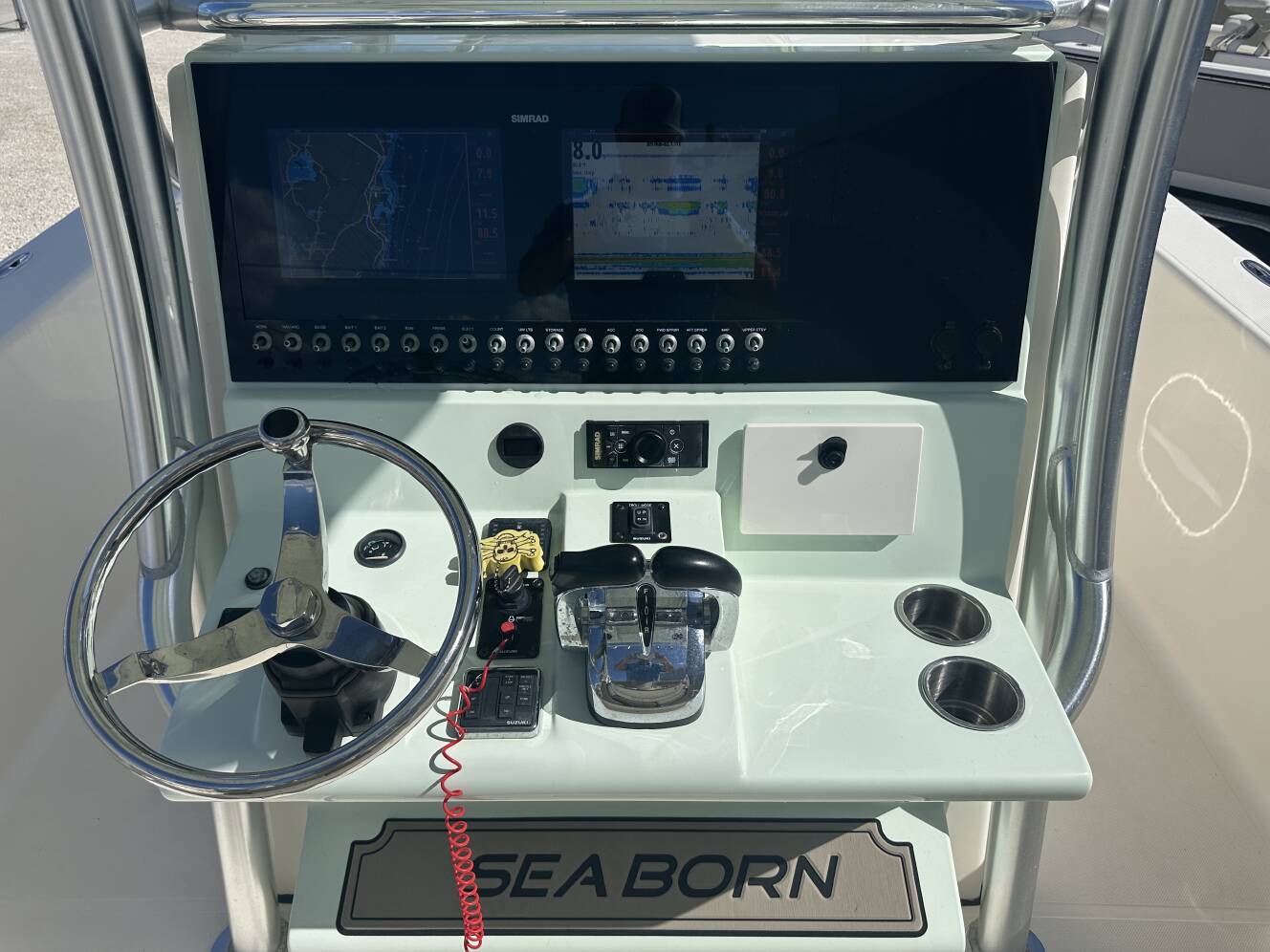 A photo of this 2021 Sea Born LX26 CENTER CONSOLE LE XLT