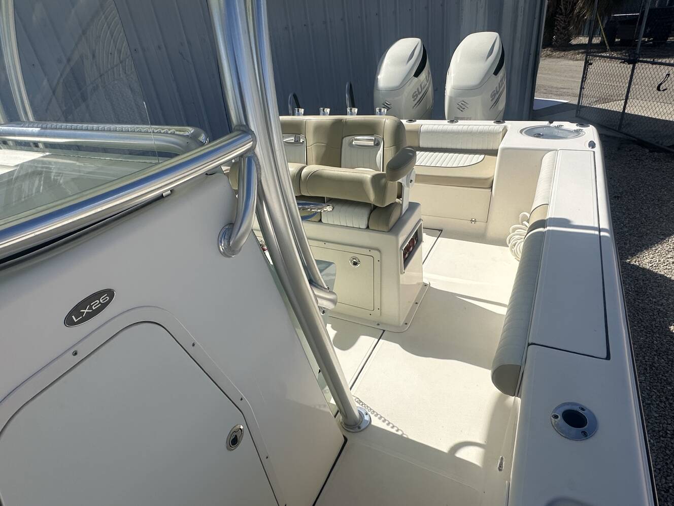 A photo of this 2021 Sea Born LX26 CENTER CONSOLE LE XLT