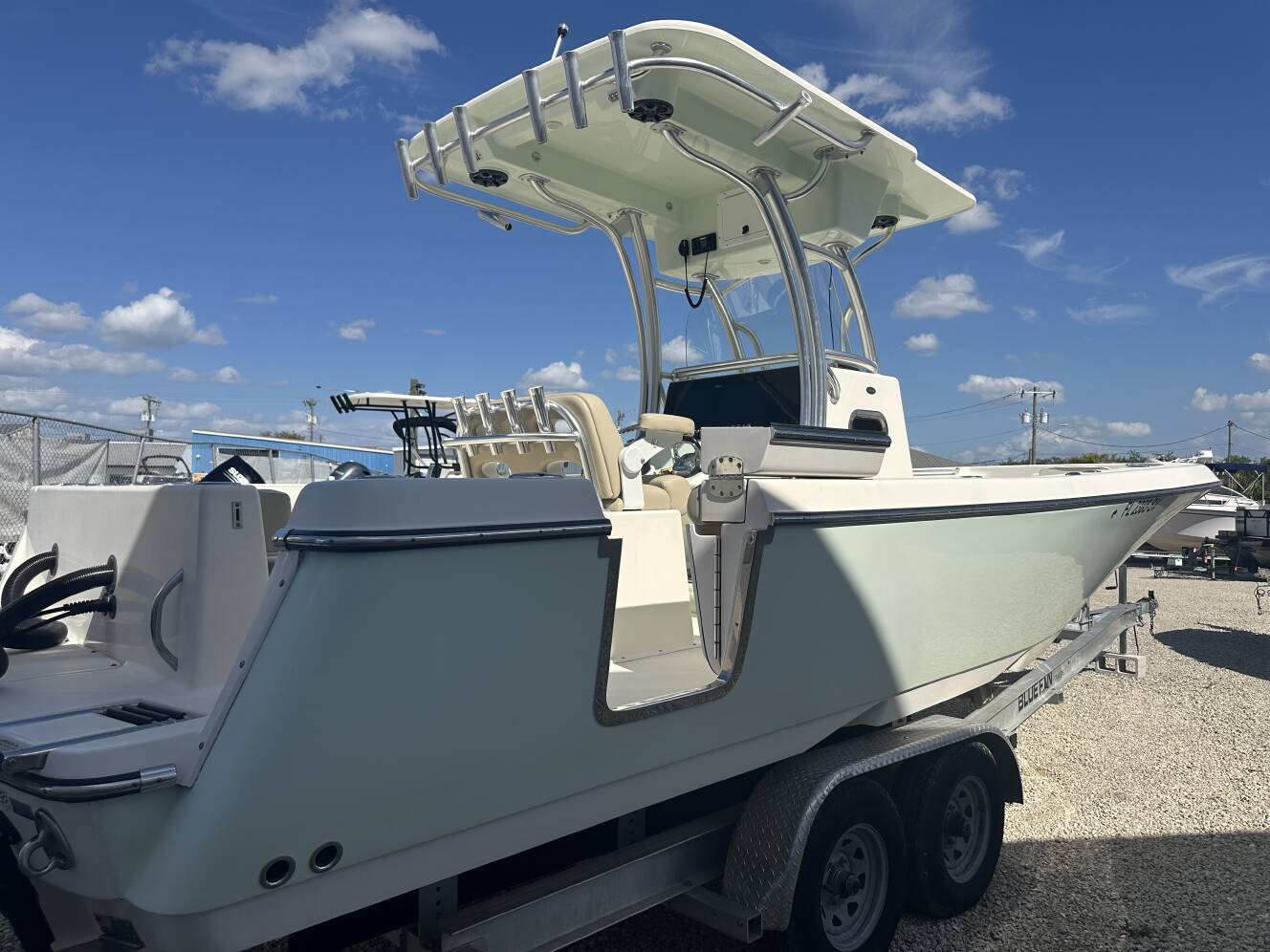 A photo of this 2021 Sea Born LX26 CENTER CONSOLE LE XLT