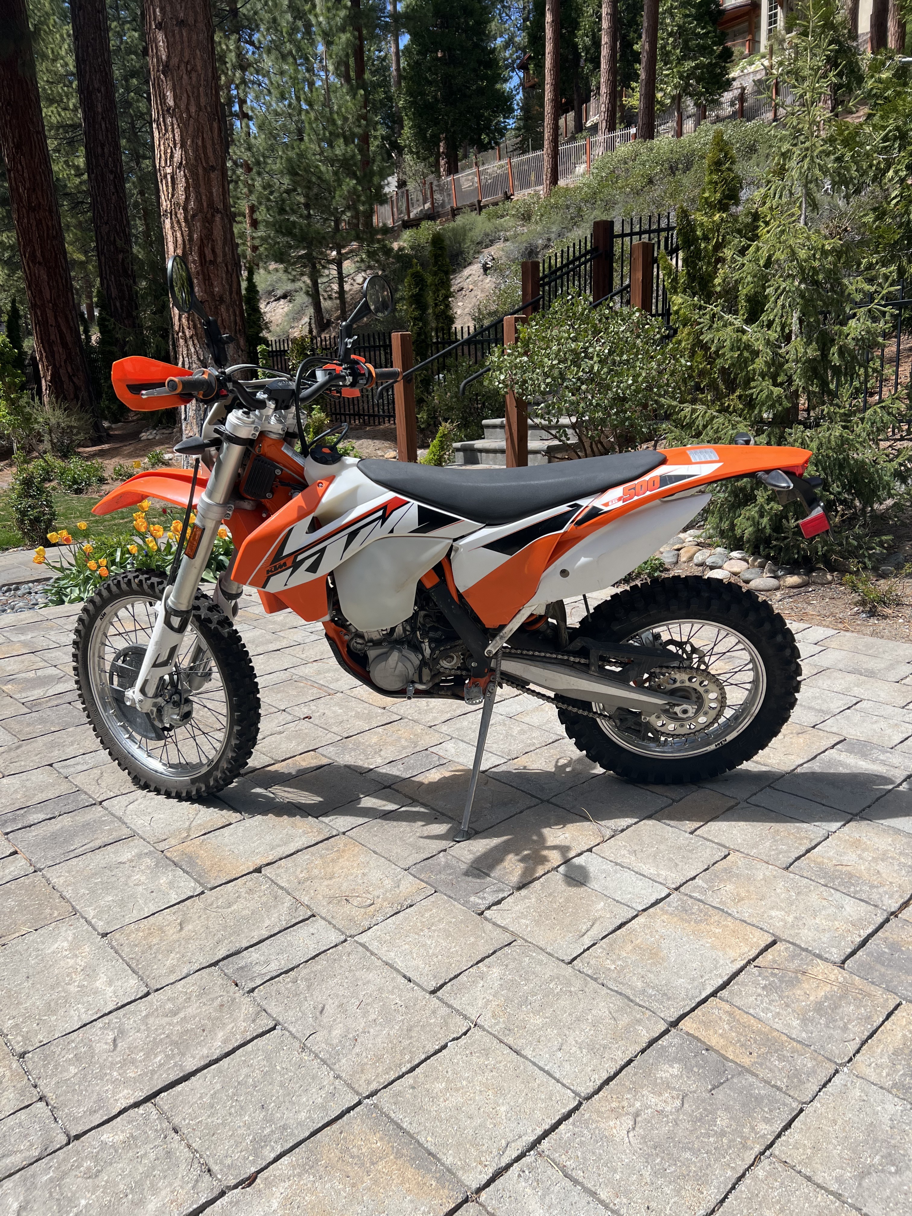 2015 KTM 500 EXC-F Dual Sport motorcycle