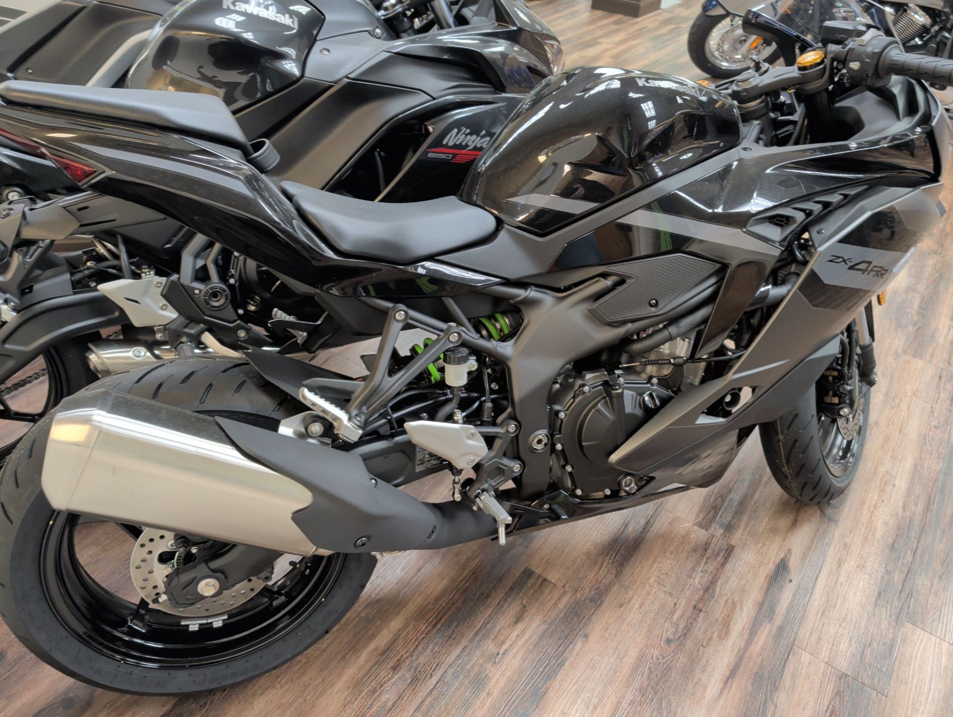 Gray Kawasaki Ninja ZX-4RR Motorcycles For Sale - Cycle Trader