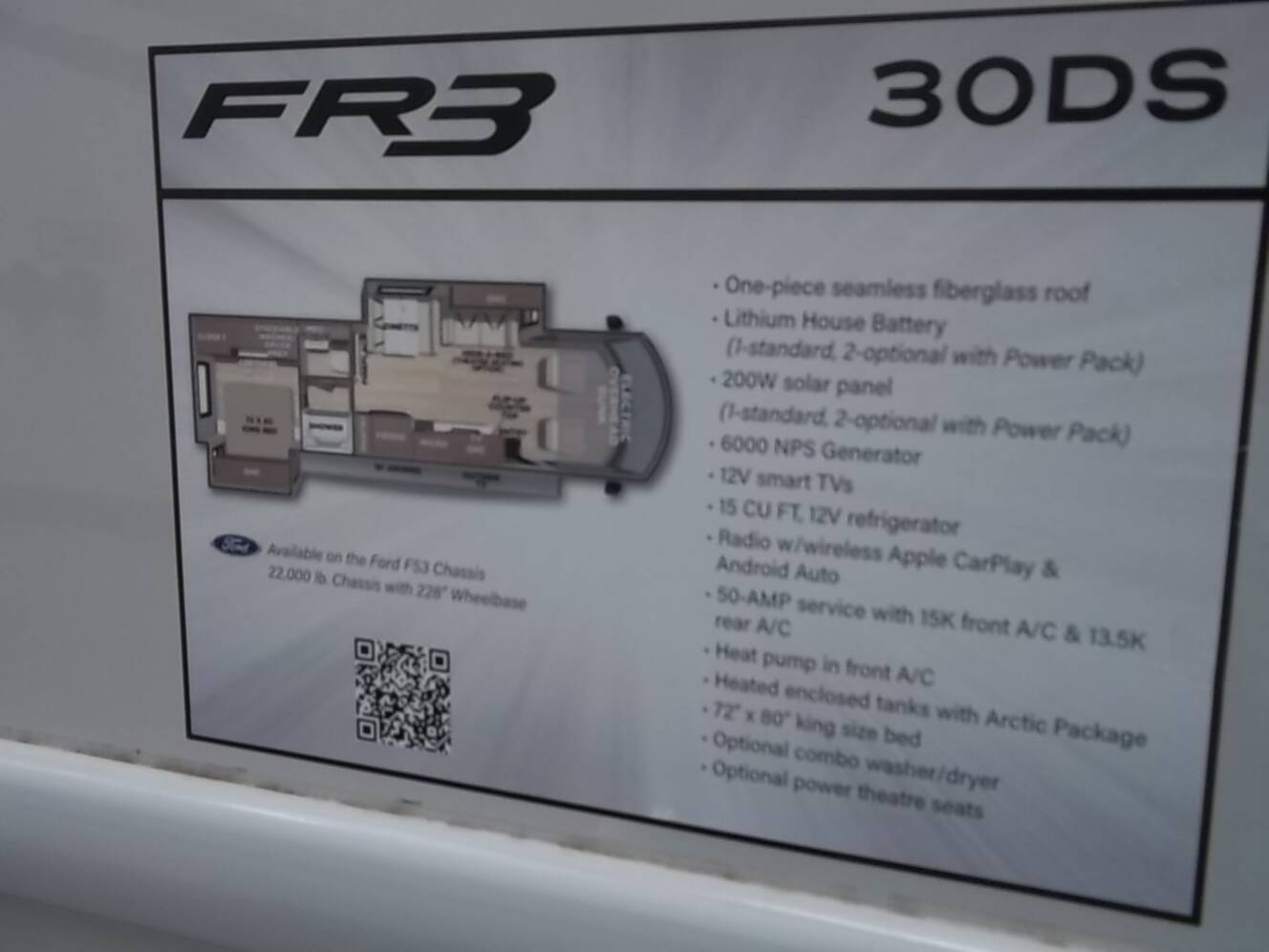 A photo of this 2027 Forest River FR3 30DS