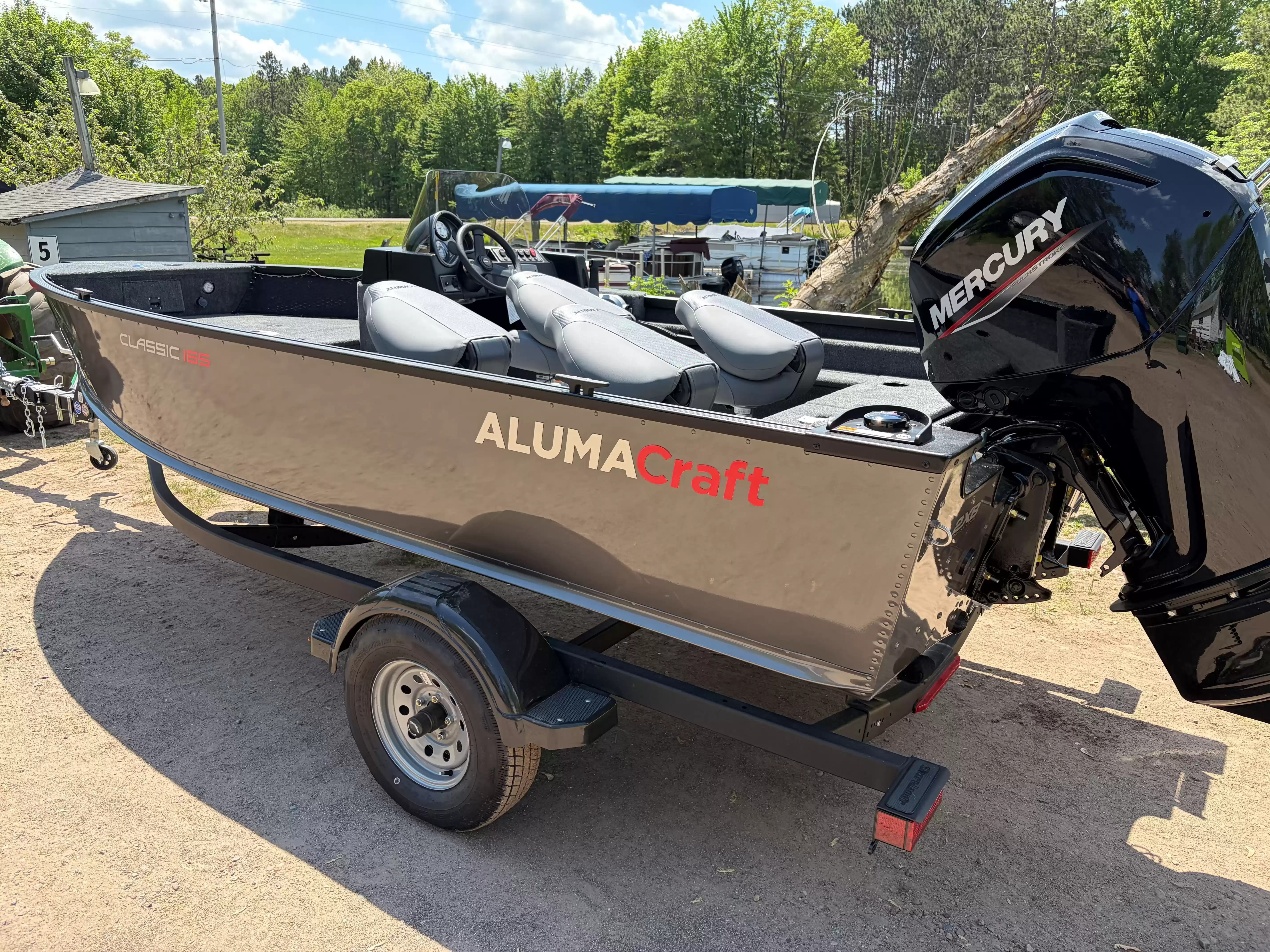 2026 Alumacraft CLASSIC 165/CS 165 TILLER in holcombe WI