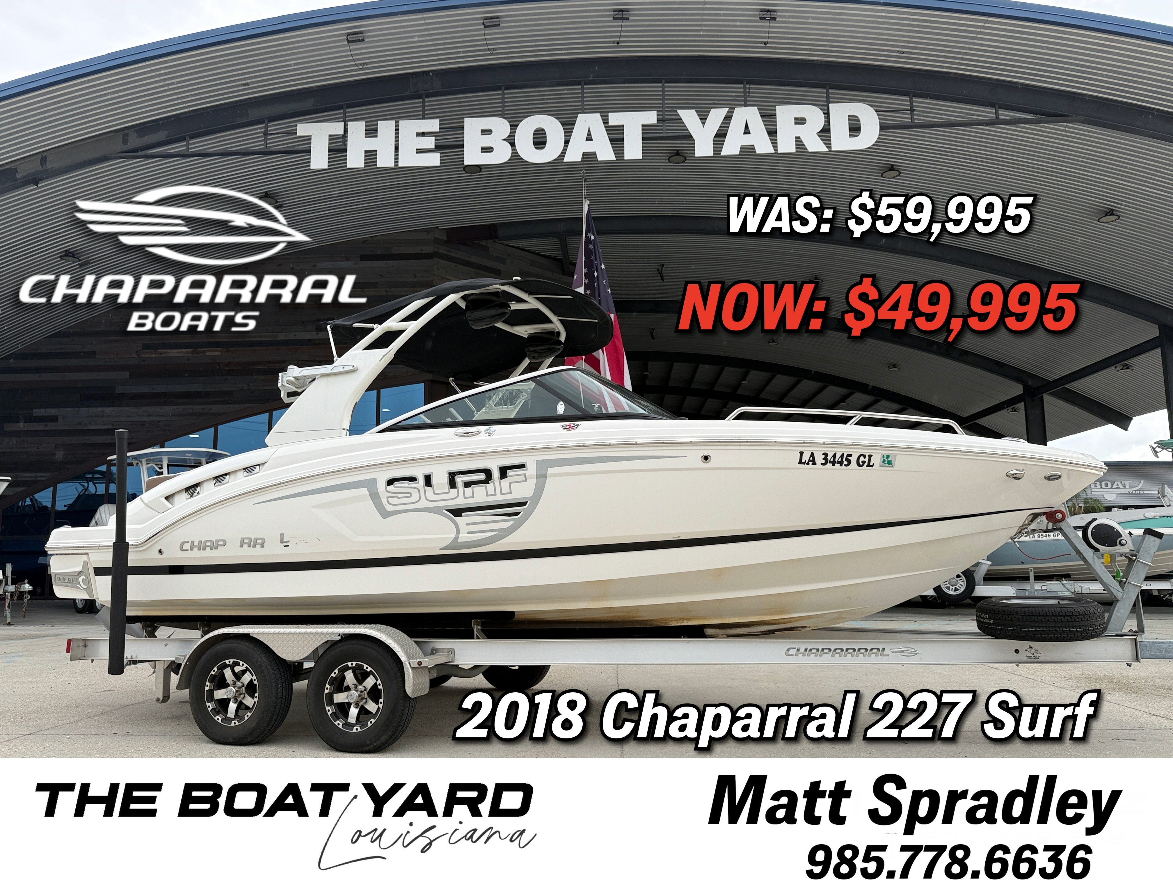 2018 Chaparral 227 Ssx Surf 297 SURF SSX in marrero LA