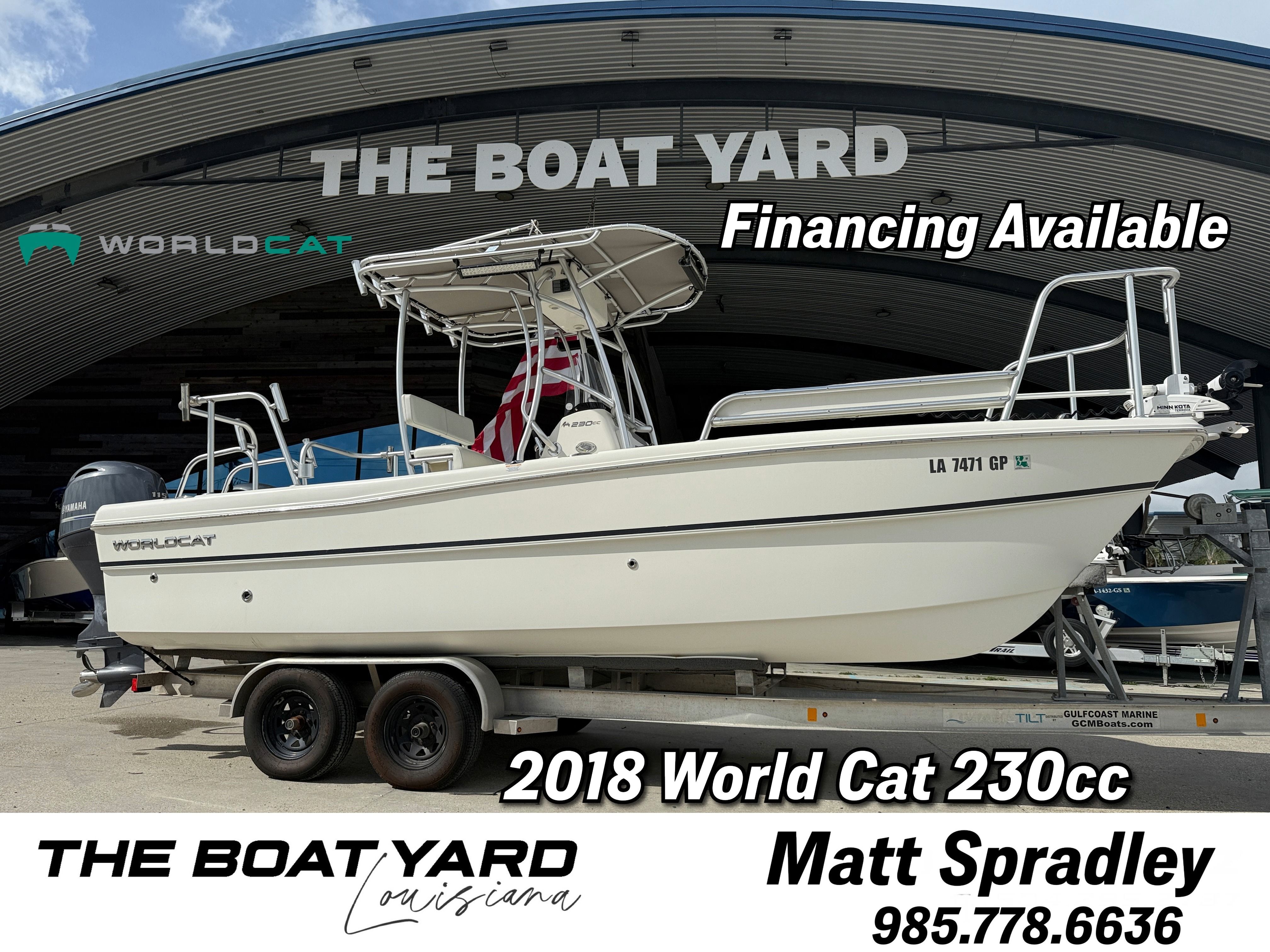 2018 World Cat 230Cc in marrero LA