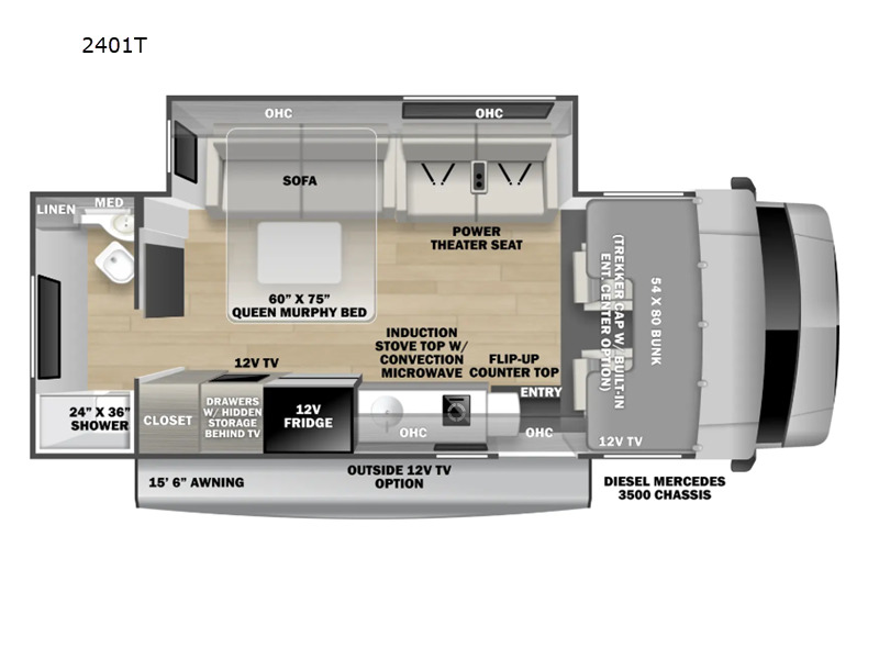 2025 Forest River Rv Forester MBS 2401T in orchard park NY
