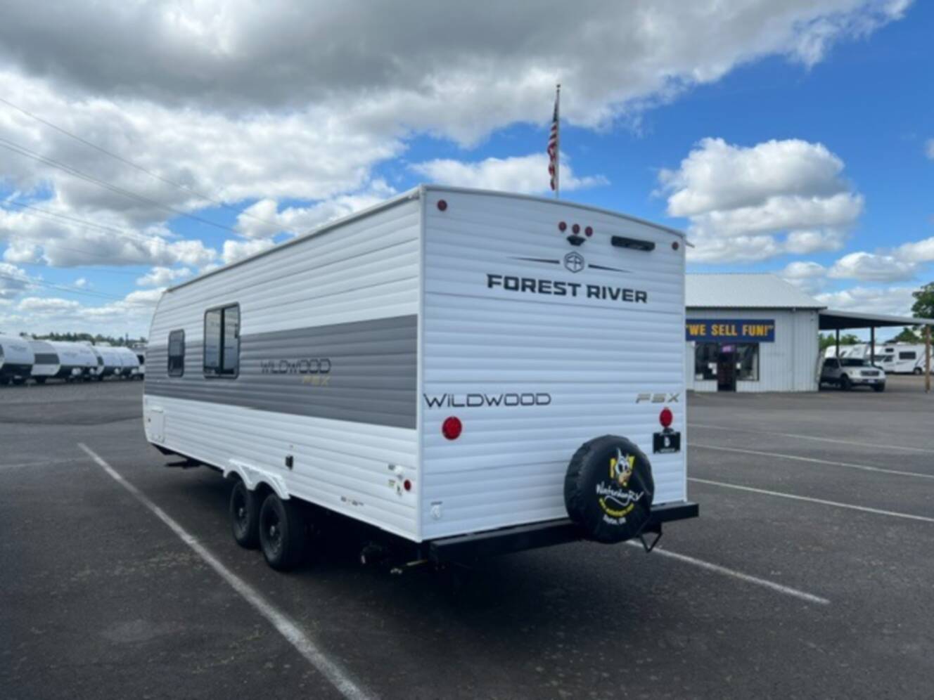 A photo of this 2026 Forest River Rv Wildwood FSX 233RBLE