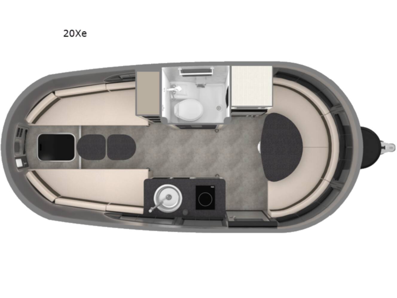 A photo of this 2026 Airstream Basecamp Xe 20Xe