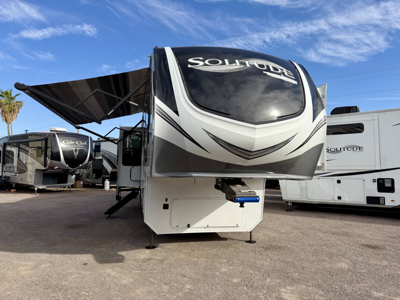 A photo of this 2022 Grand Design SOLITUDE 390RK