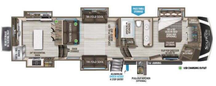 A photo of this 2022 Grand Design SOLITUDE 390RK