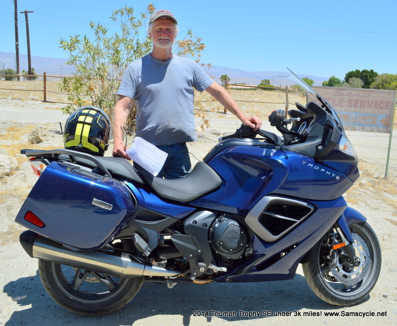 2014 Triumph TROPHY SE ABS SE in Rancho Mirage, CA