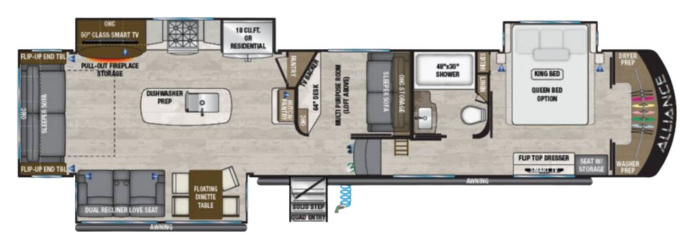 A photo of this 2021 Alliance Rv PARADIGM 390MP