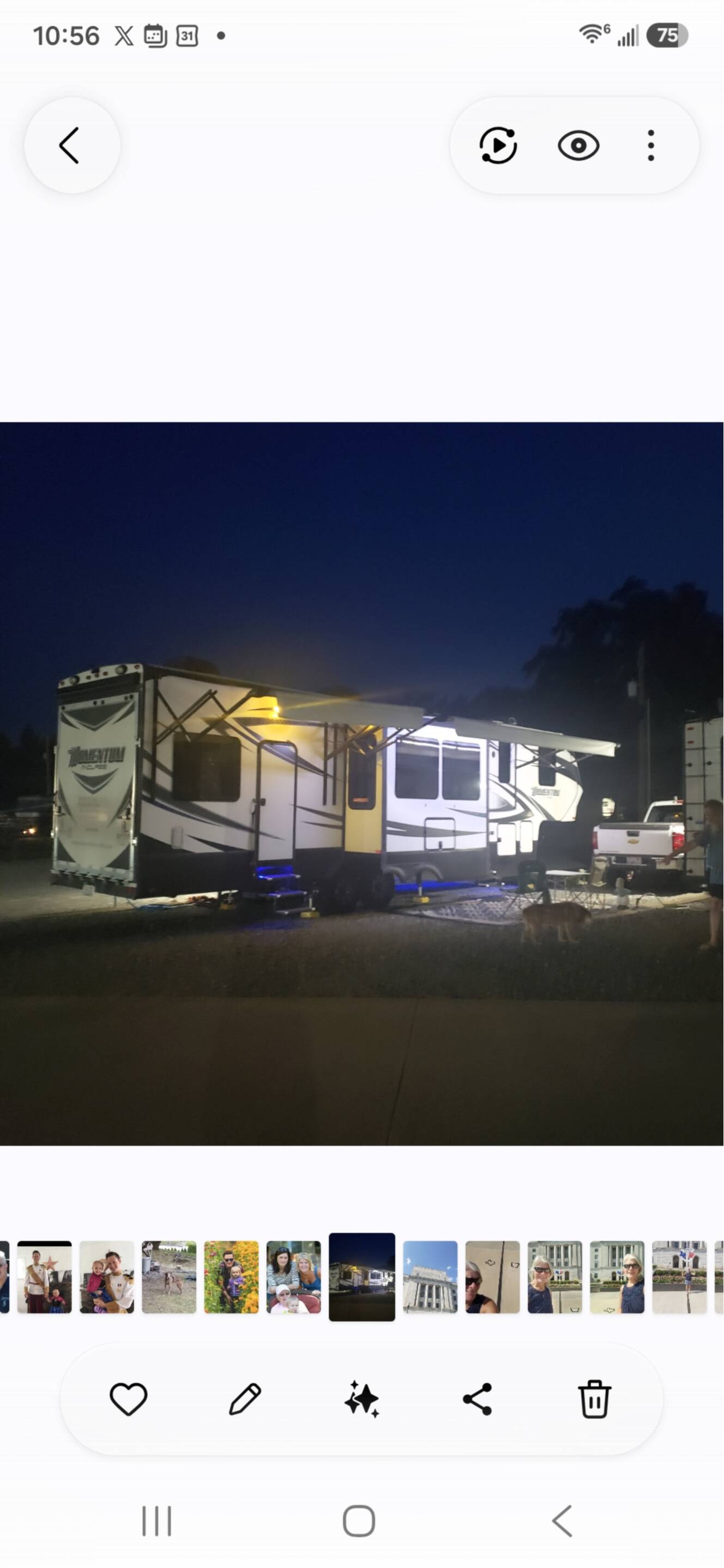 A photo of this 2016 Grand Design MOMENTUM M-CLASS 350M
