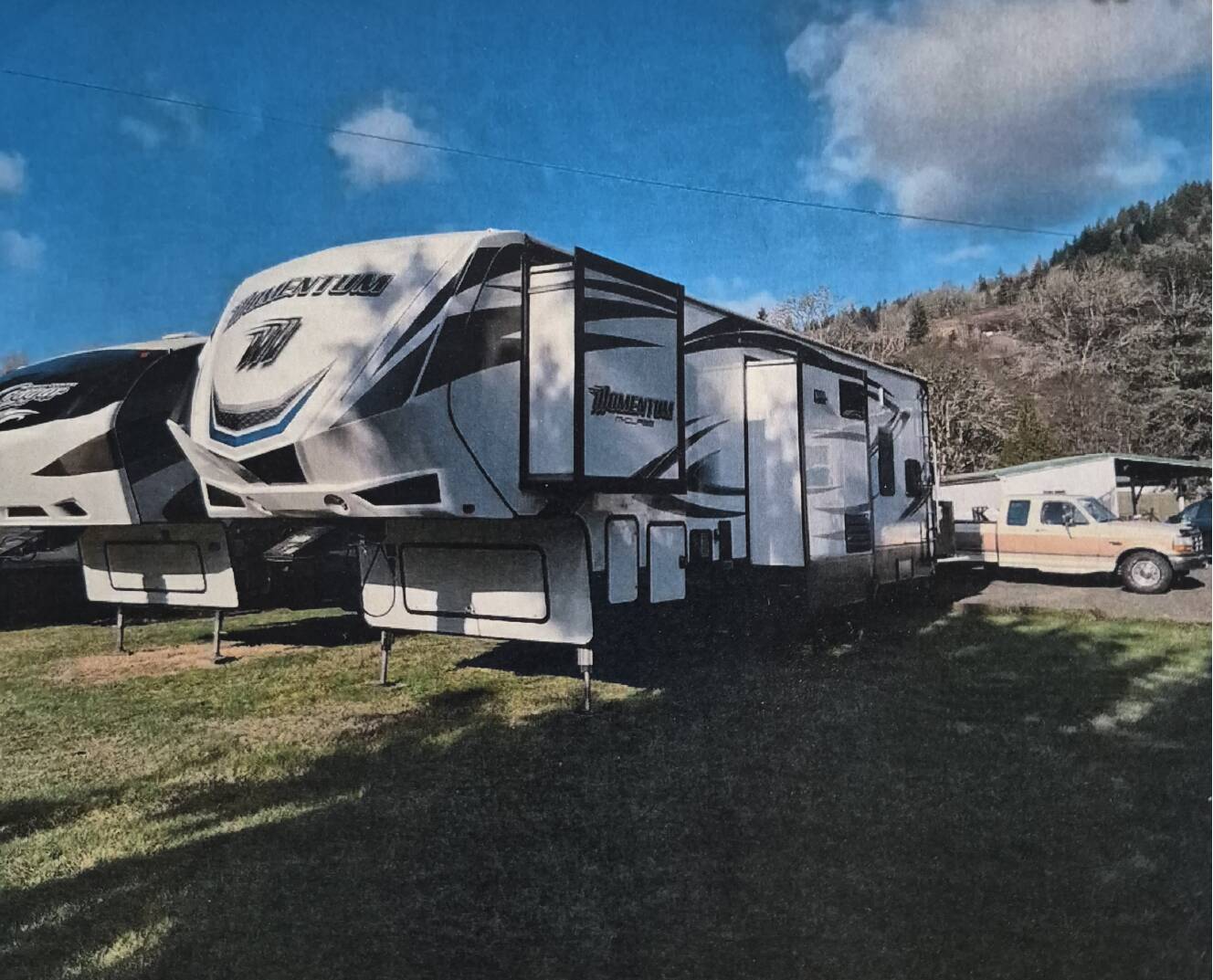 A photo of this 2016 Grand Design MOMENTUM M-CLASS 350M