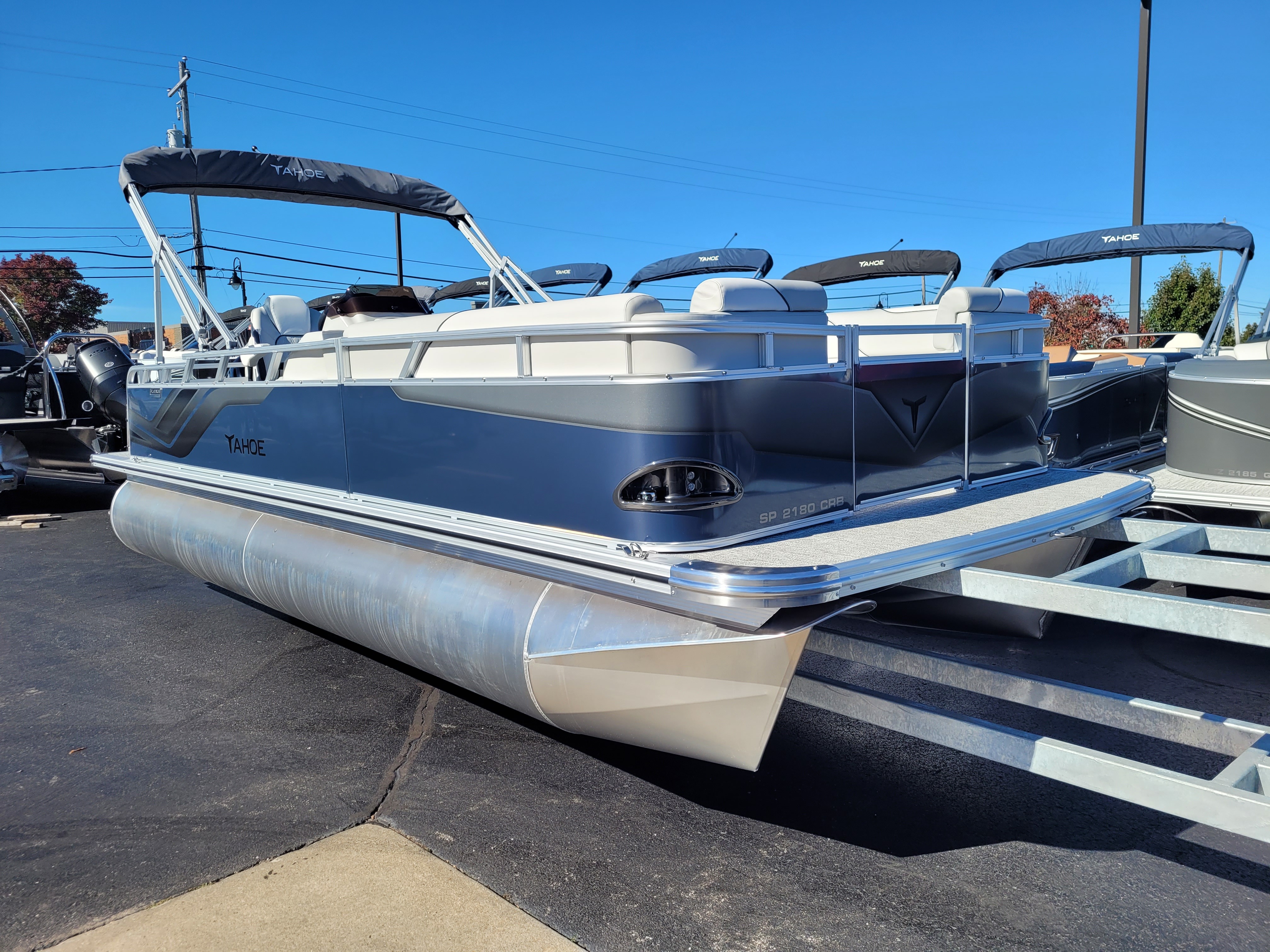 2026 Tahoe Pontoons 2180 Sport Cruise Rear Bench Pontoon Boat boat