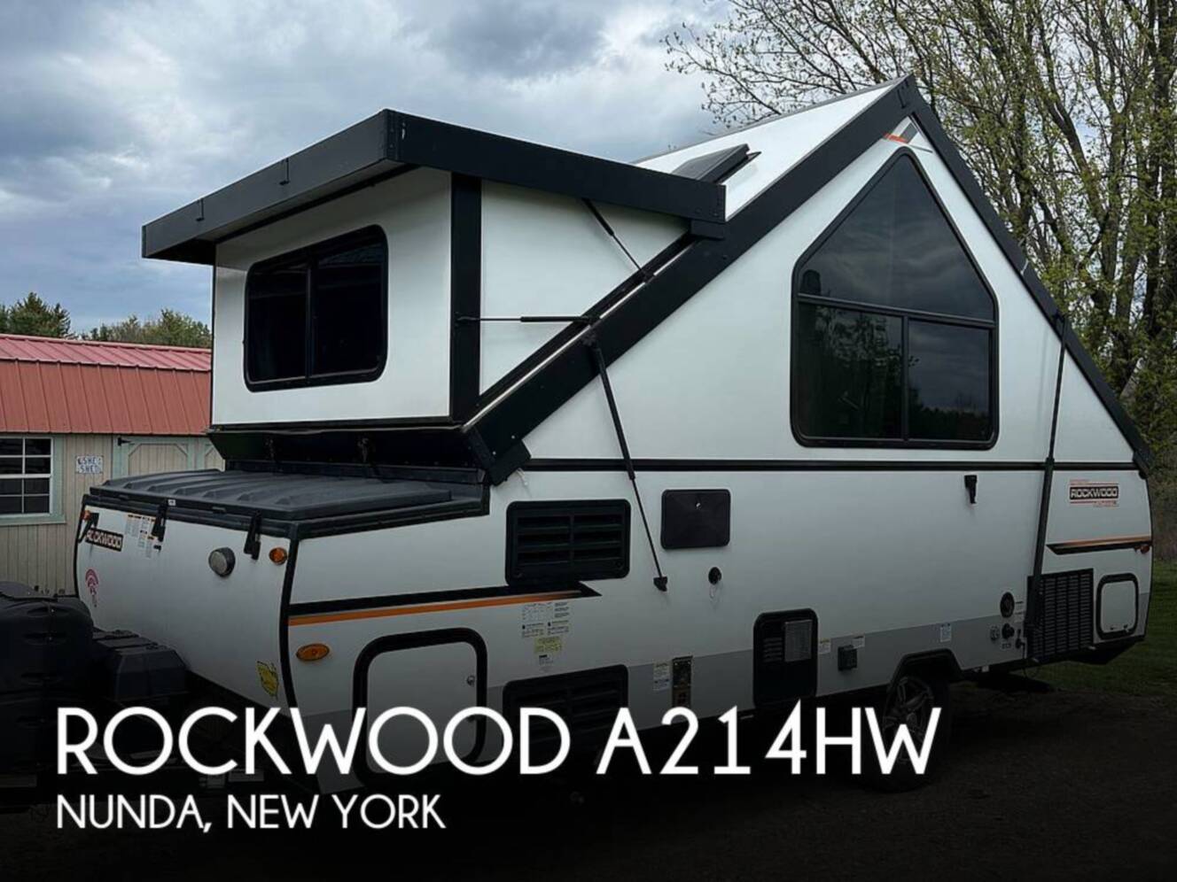 A photo of this 2022 Forest River Rockwood A214HW