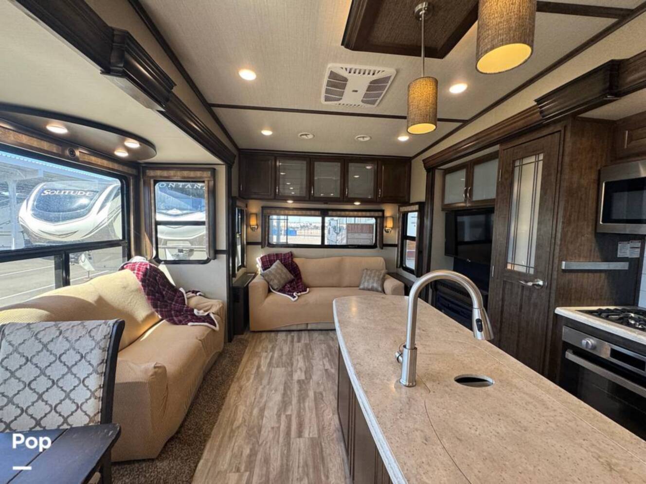 A photo of this 2019 Grand Design Solitude 377MBS