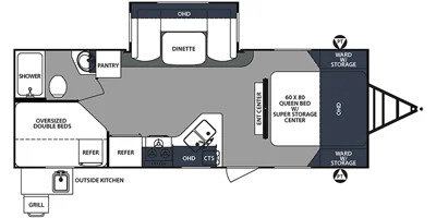 2017 Forest River SURVEYOR 160 RV