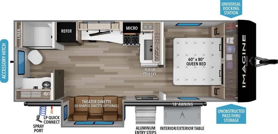 2022 Grand Design IMAGINE XLS 22RBE in anacortes WA