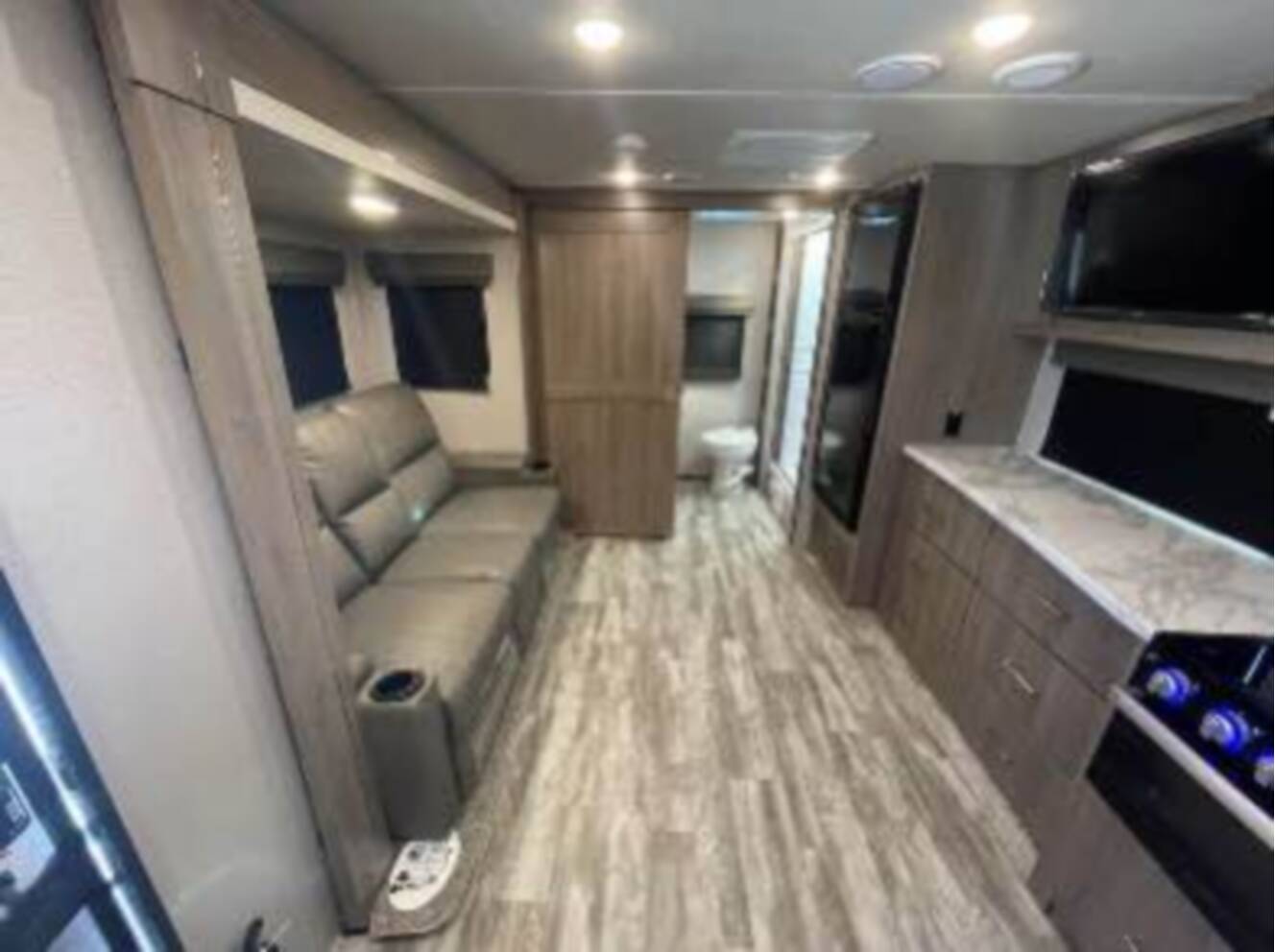 A photo of this 2022 Grand Design IMAGINE XLS 22RBE