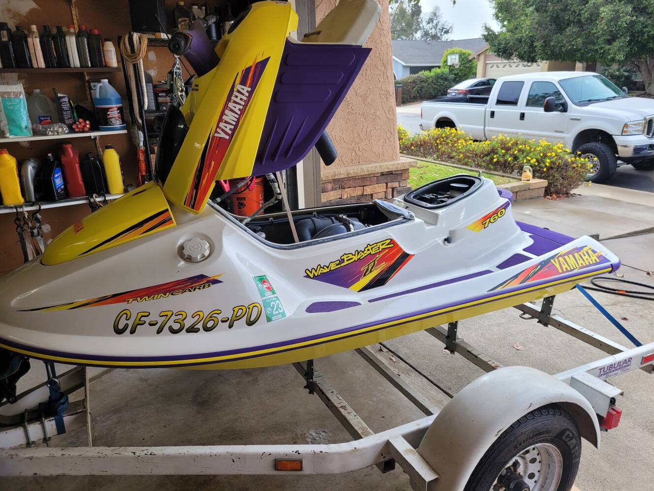 A photo of this 1996 Yamaha WV760