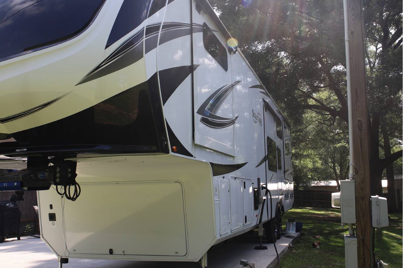 A photo of this 2024 Grand Design SOLITUDE 390RK