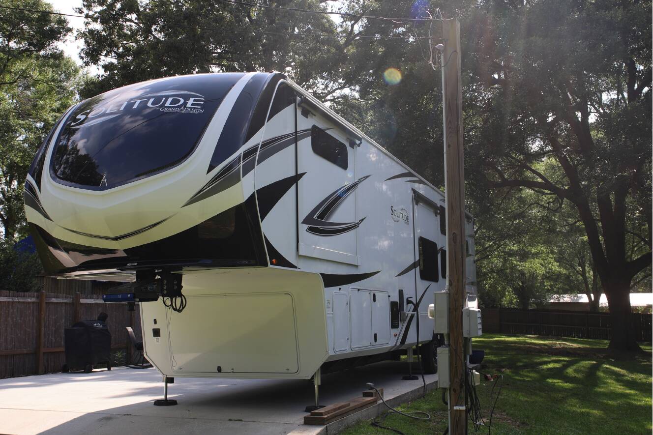 A photo of this 2024 Grand Design SOLITUDE 390RK