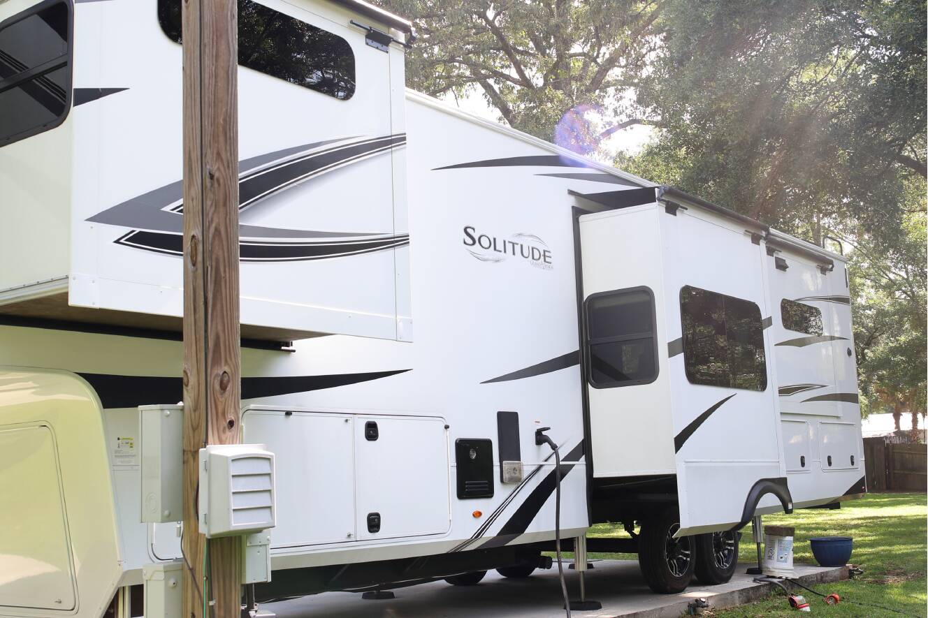 A photo of this 2024 Grand Design SOLITUDE 390RK