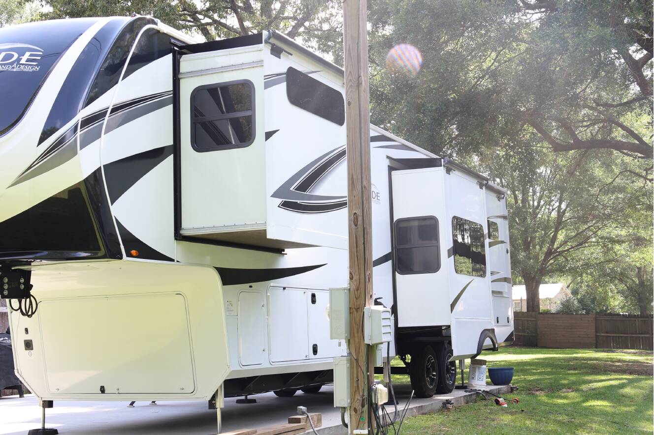A photo of this 2024 Grand Design SOLITUDE 390RK