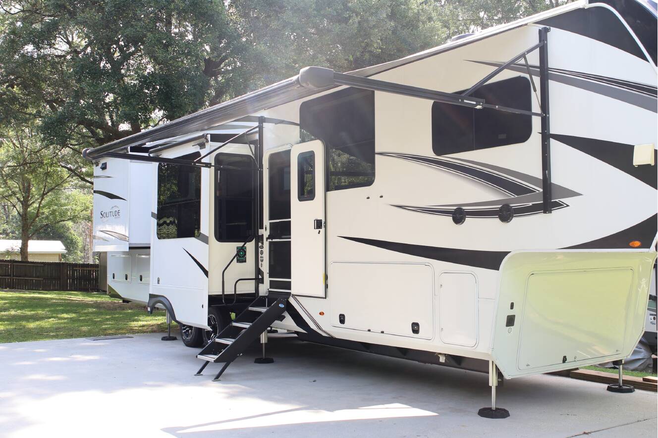A photo of this 2024 Grand Design SOLITUDE 390RK