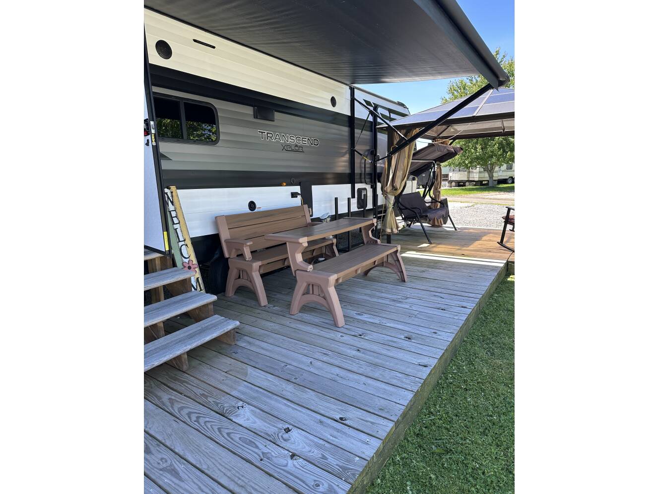 A photo of this 2022 Grand Design TRANSCEND XPLOR 245RL