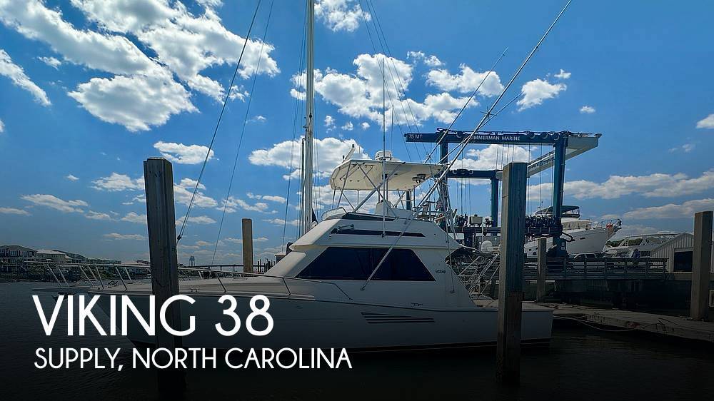1990 Viking 38 Convertible in supply NC