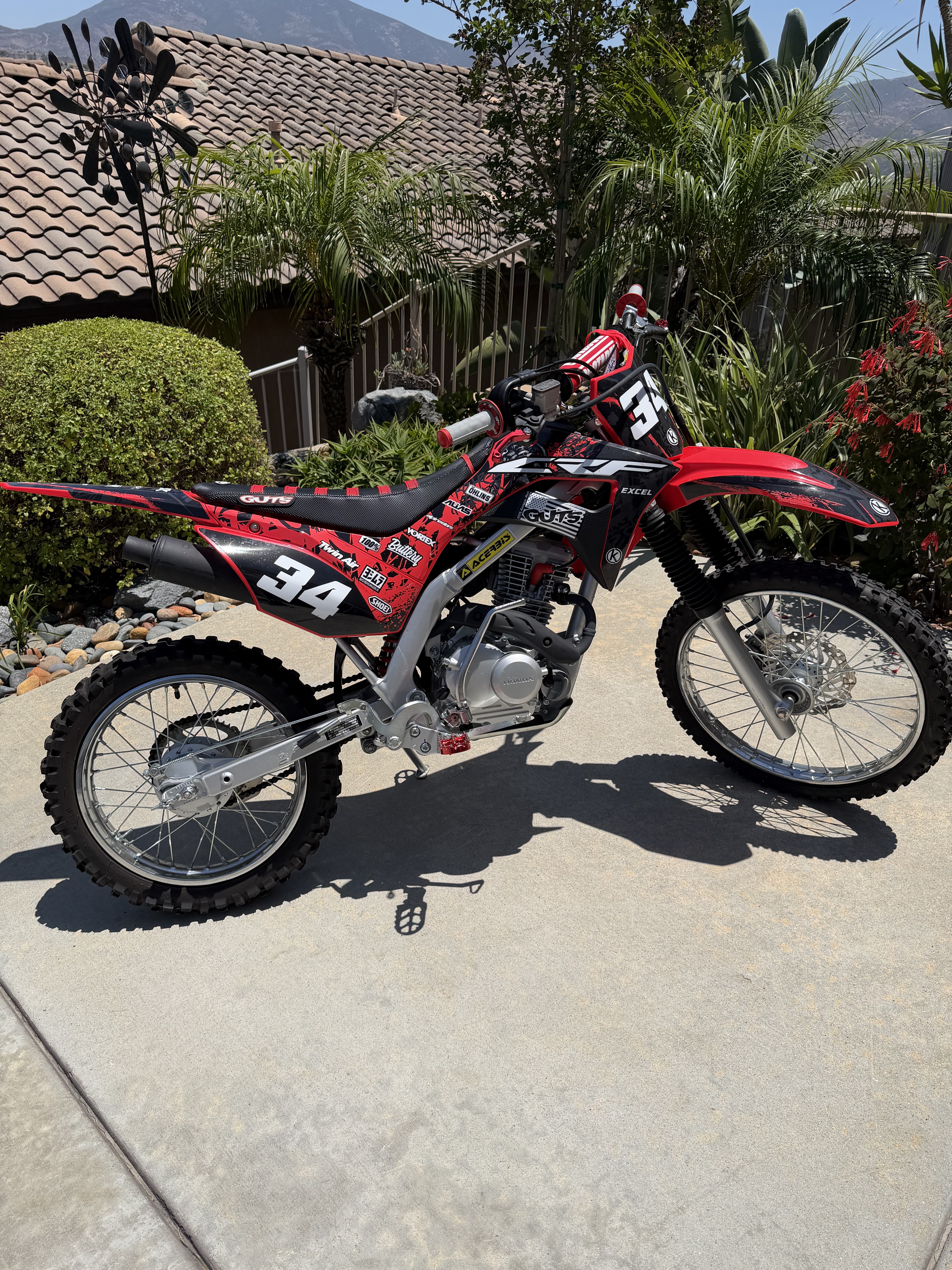 2025 Honda CRF 125F - BIG WHEEL Dirt Bike motorcycle