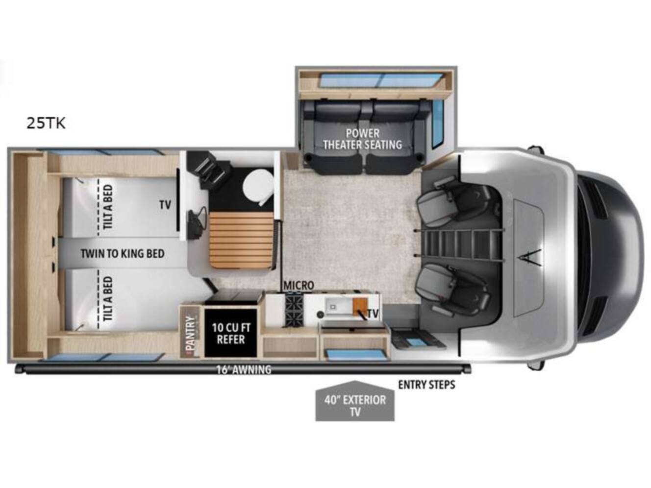 A photo of this 2026 Grand Design Lineage Series M 25TK