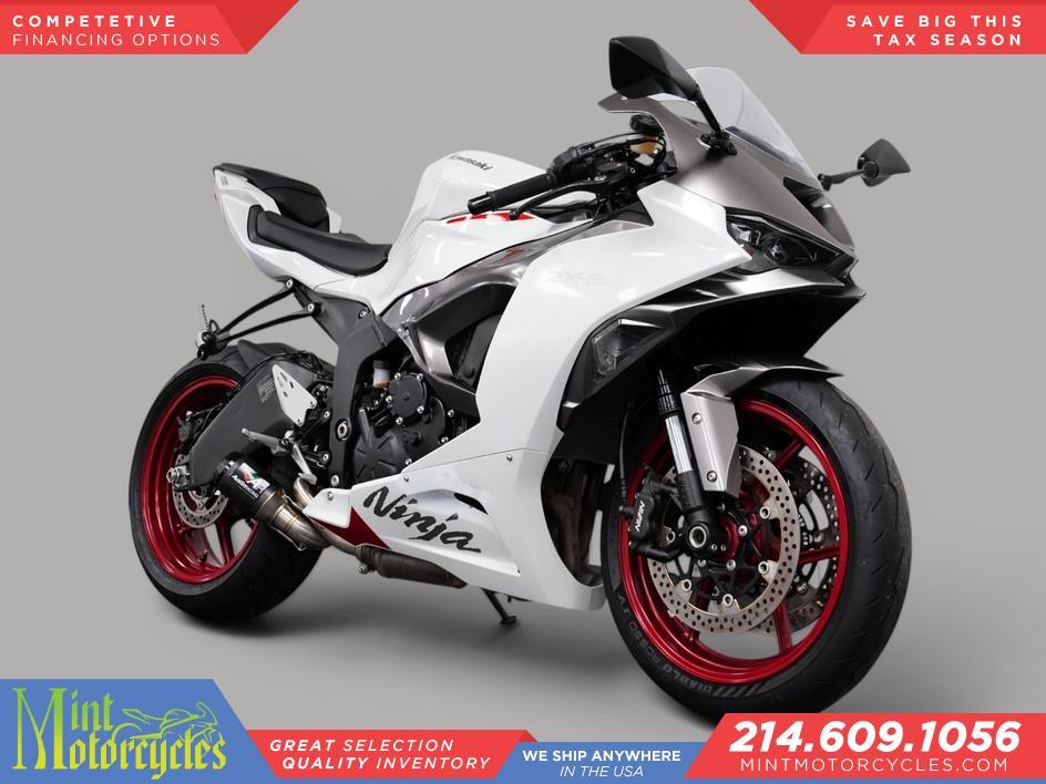Used White Kawasaki Ninja ZX-6R Motorcycles For Sale - Cycle Trader