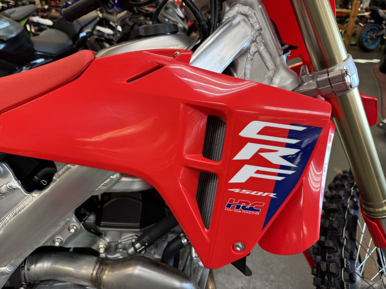 A photo of this 2026 Honda CRF450R