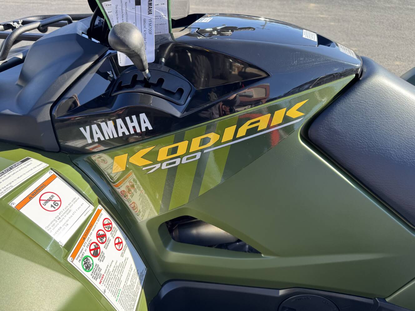 A photo of this 2026 Yamaha Kodiak 700