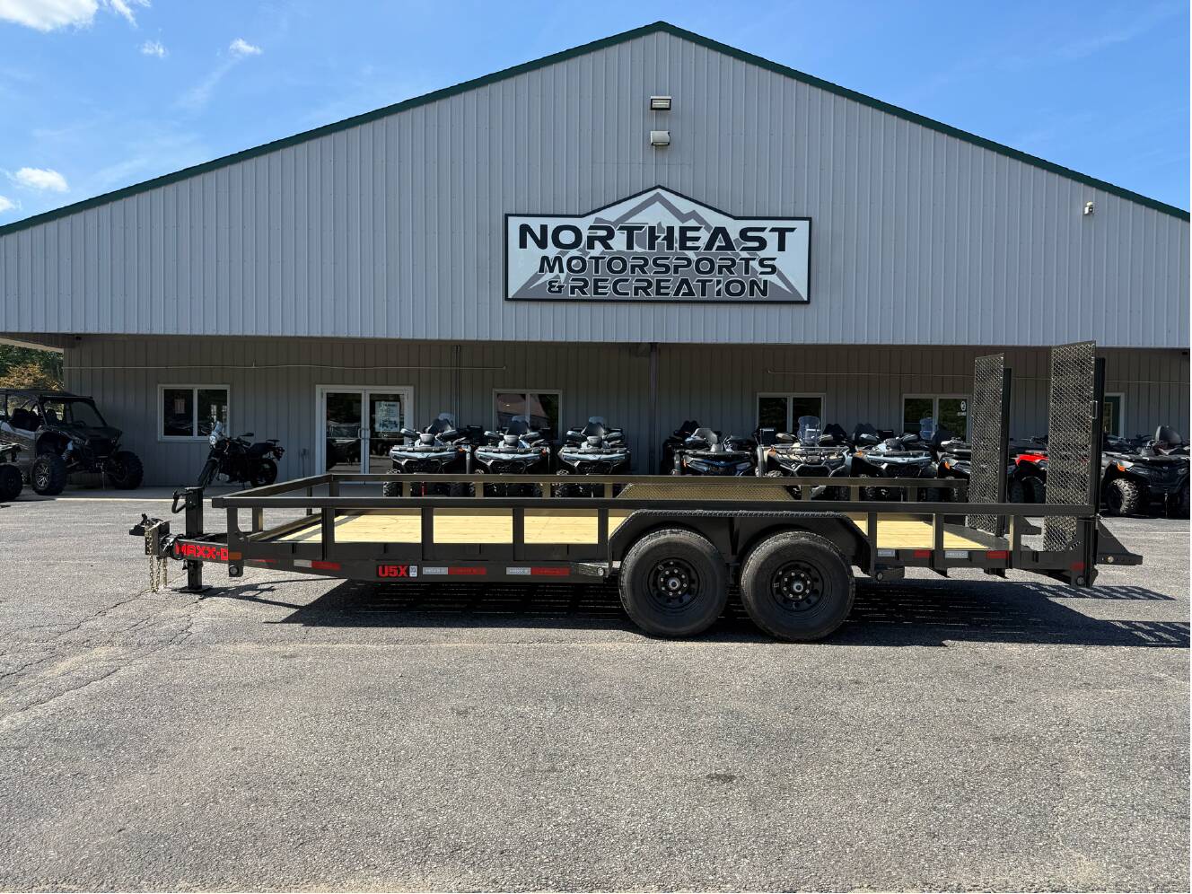 A photo of this 2026 Maxx-D U5X HEAVY DUTY UTILITY TRAILER