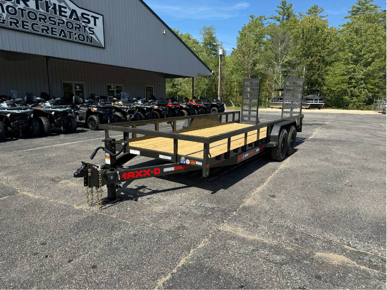A photo of this 2026 Maxx-D U5X HEAVY DUTY UTILITY TRAILER