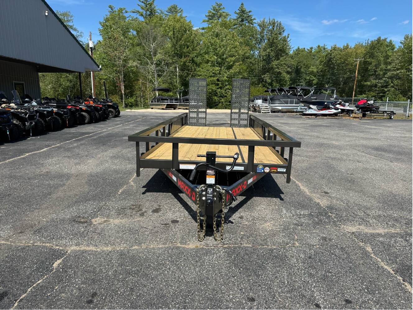 A photo of this 2026 Maxx-D U5X HEAVY DUTY UTILITY TRAILER