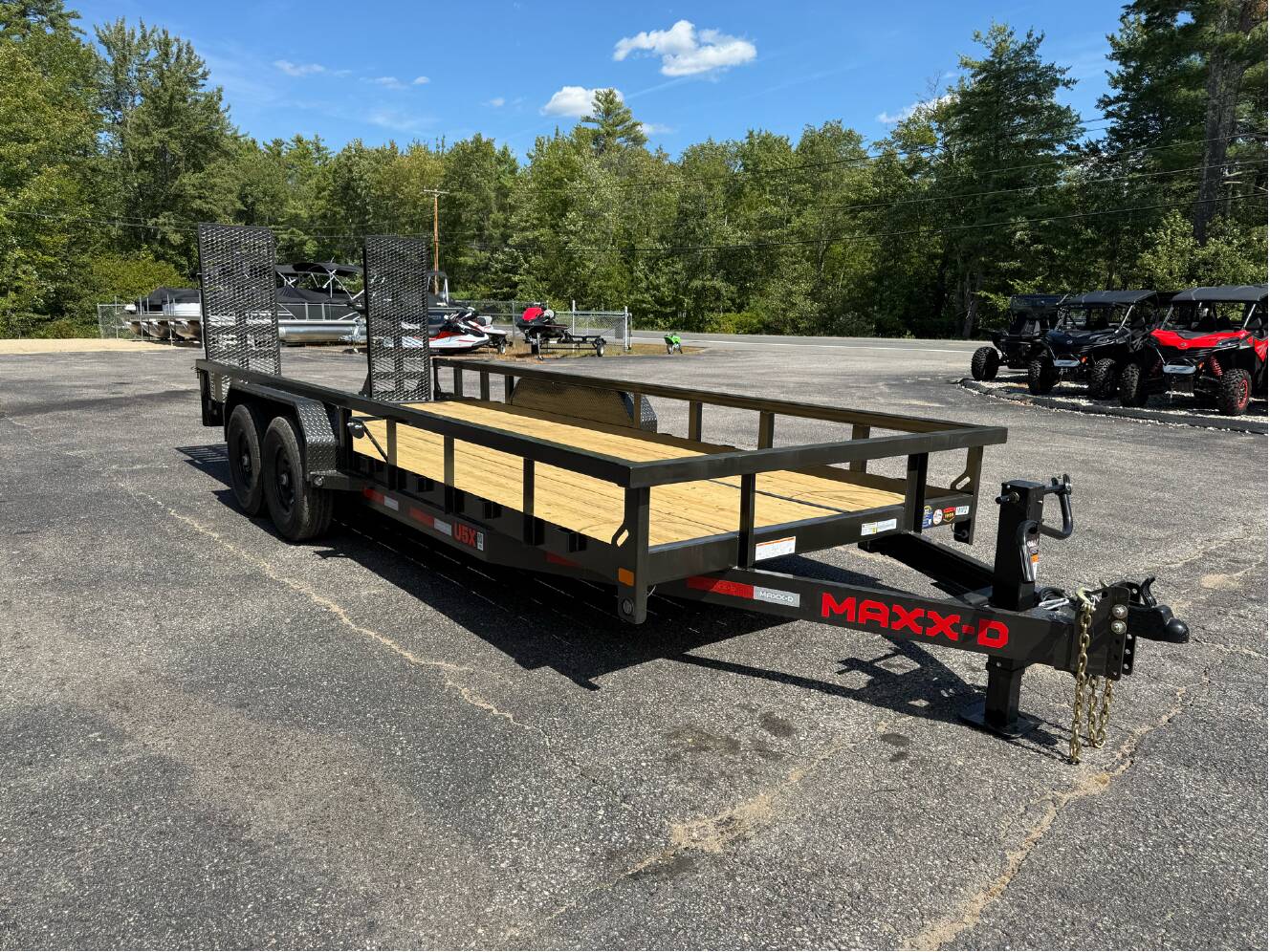 A photo of this 2026 Maxx-D U5X HEAVY DUTY UTILITY TRAILER