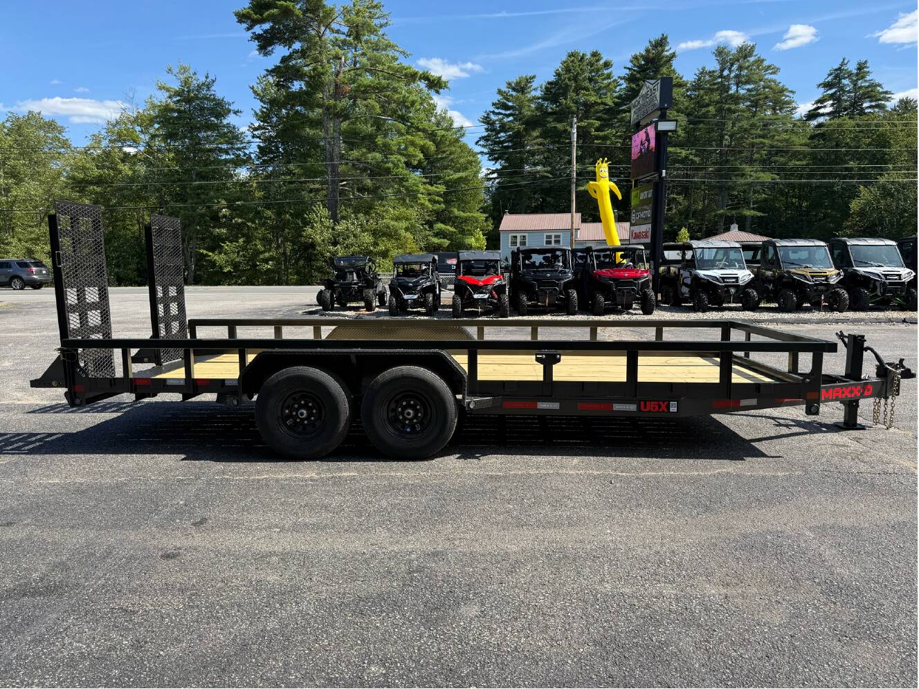 A photo of this 2026 Maxx-D U5X HEAVY DUTY UTILITY TRAILER