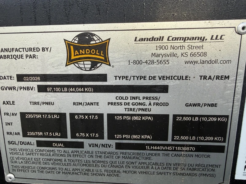 2026 LANDOLL 440B