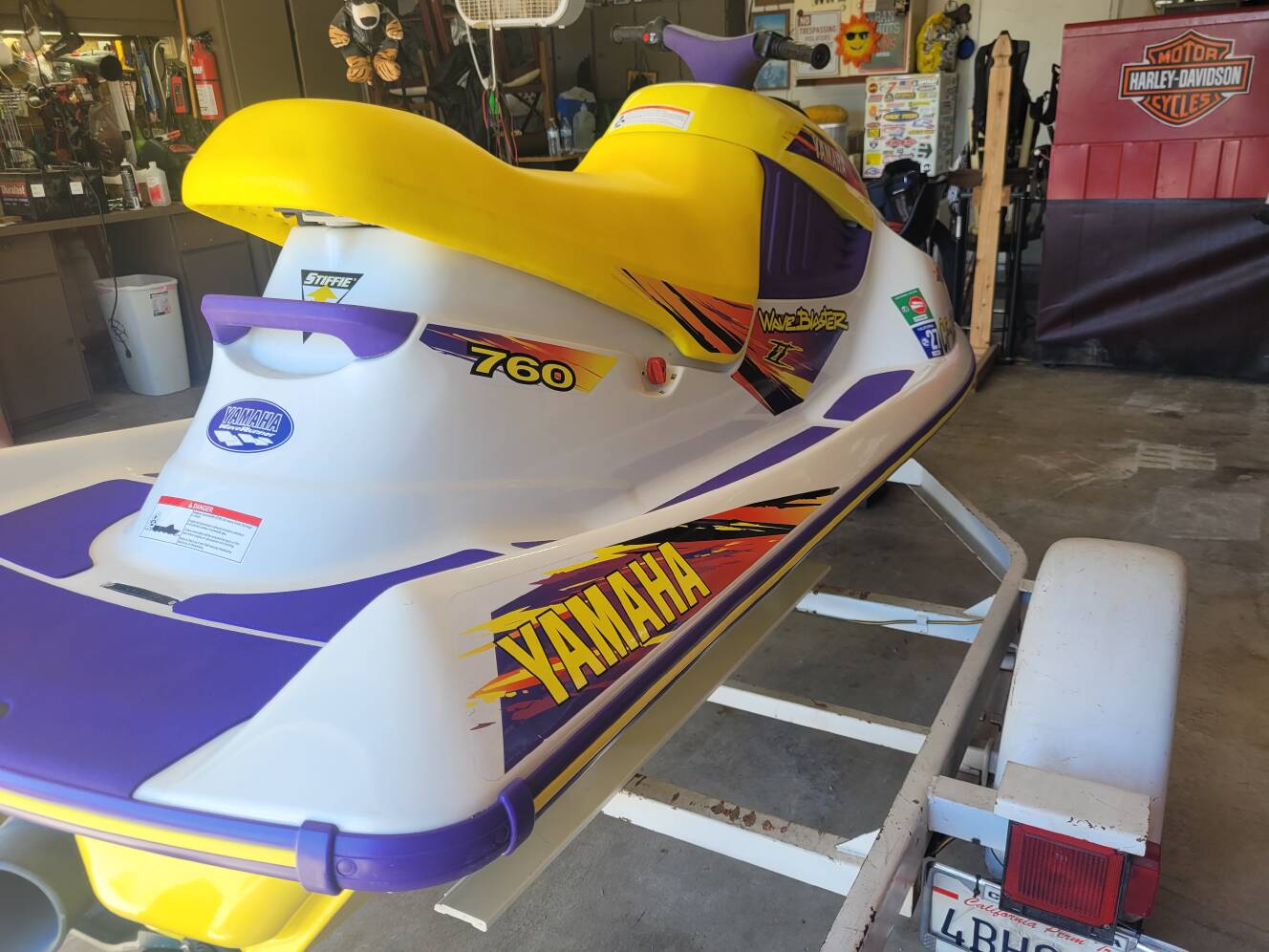A photo of this 1996 Yamaha WV760