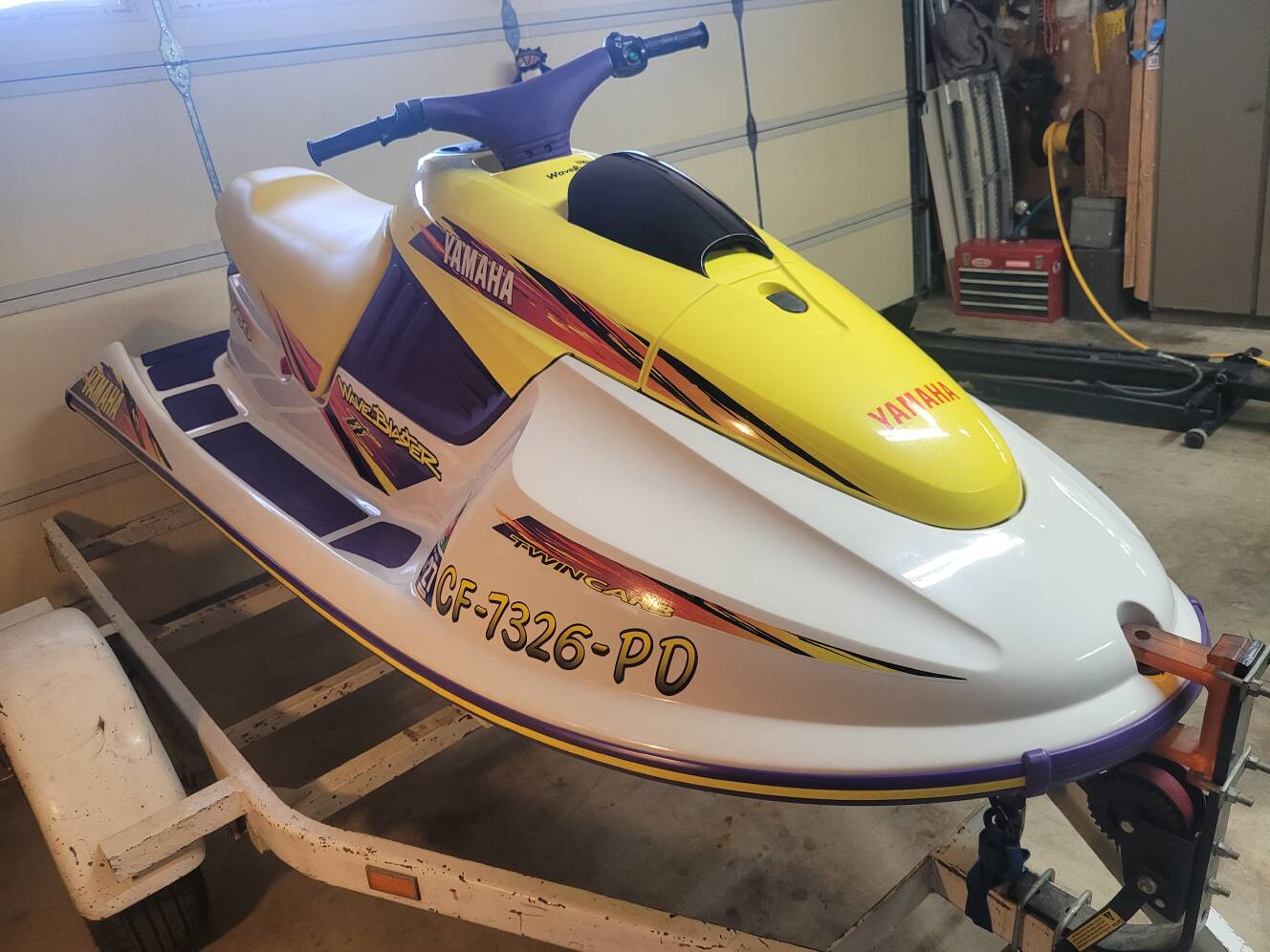 A photo of this 1996 Yamaha WV760