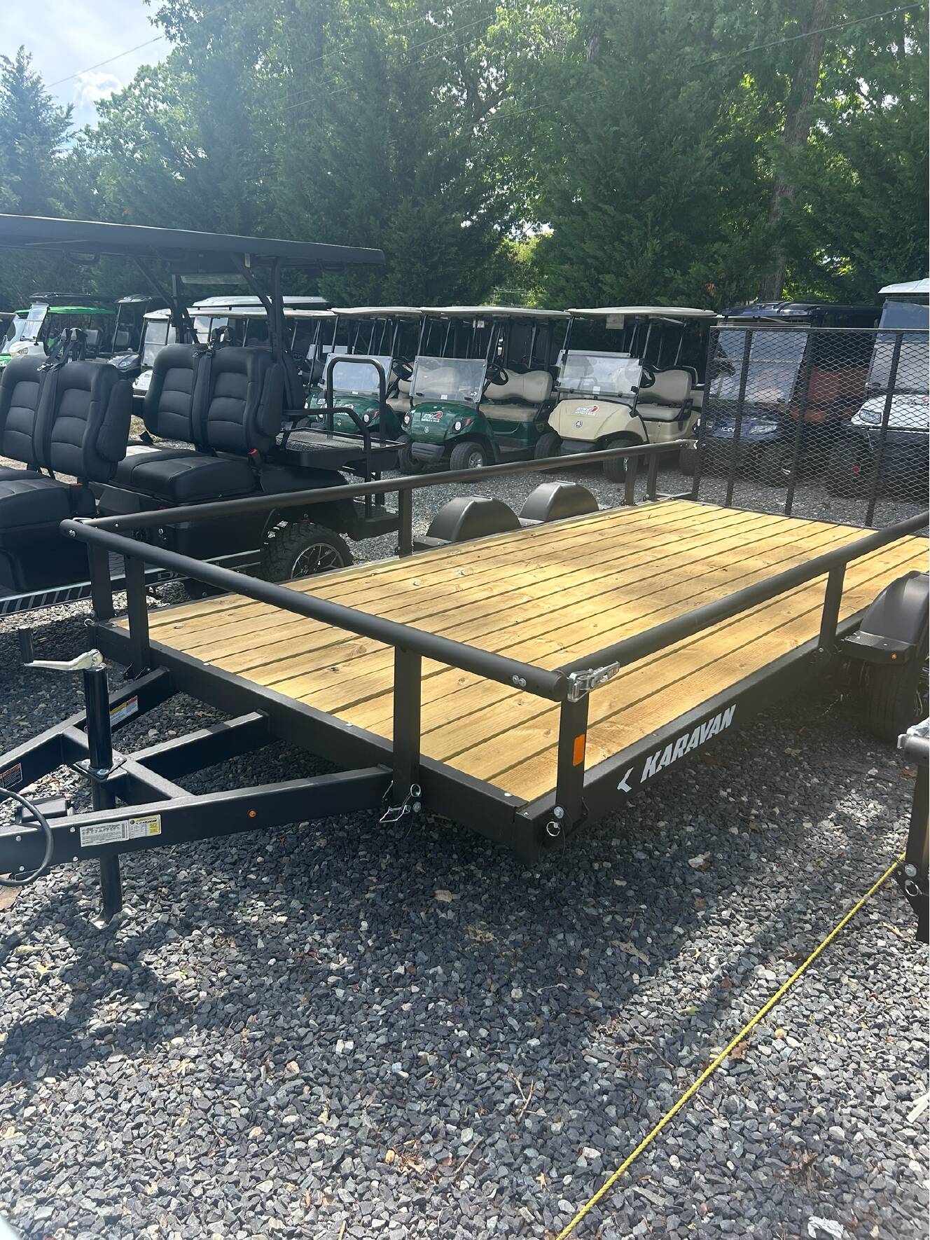 A photo of this 2026 Karavan Trailers Steel Utility Trailers 15 ft.