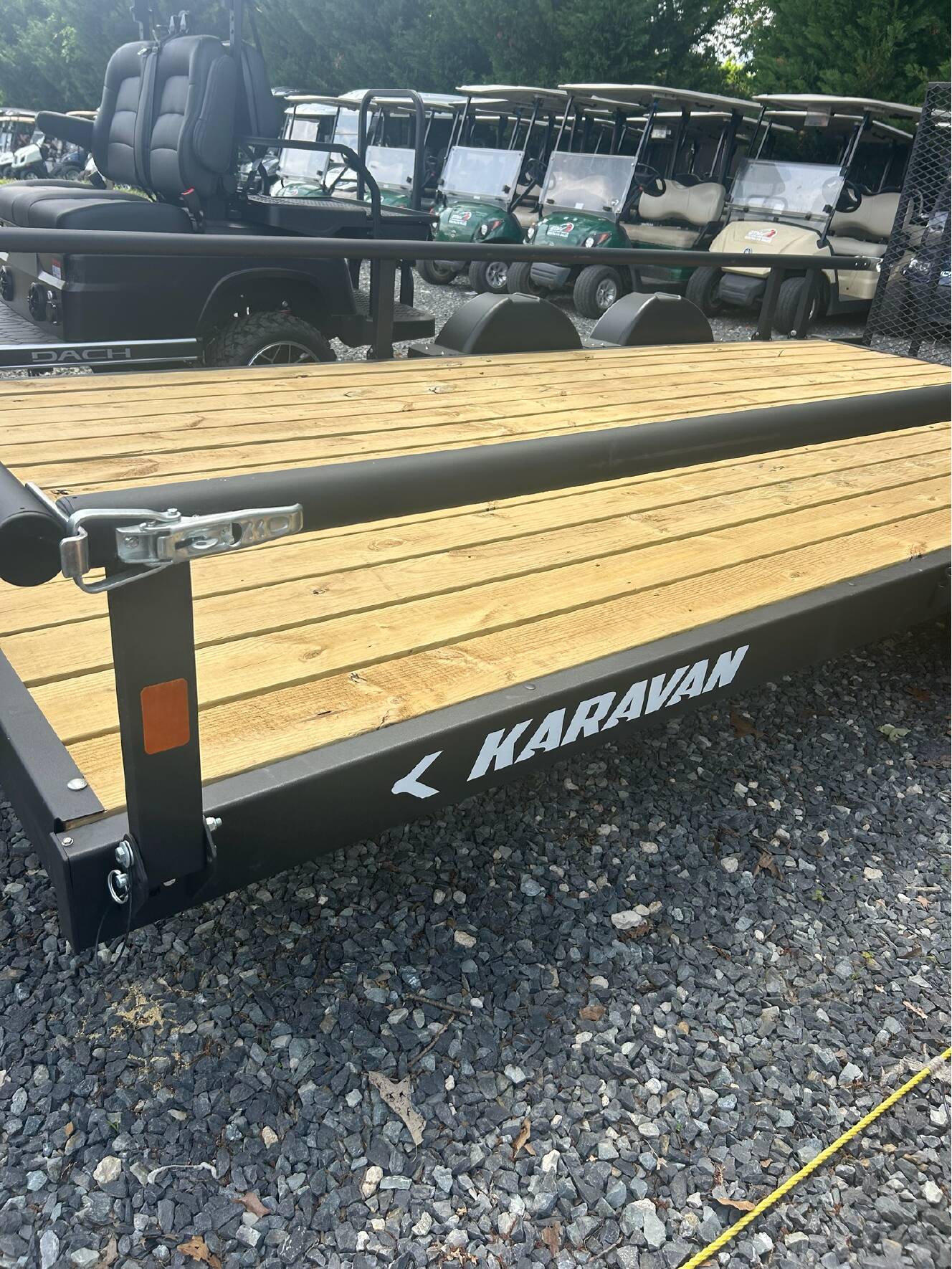 A photo of this 2026 Karavan Trailers Steel Utility Trailers 15 ft.