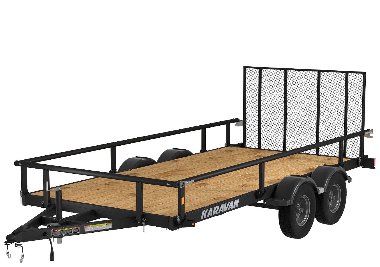 A photo of this 2026 Karavan Trailers Steel Utility Trailers 15 ft.