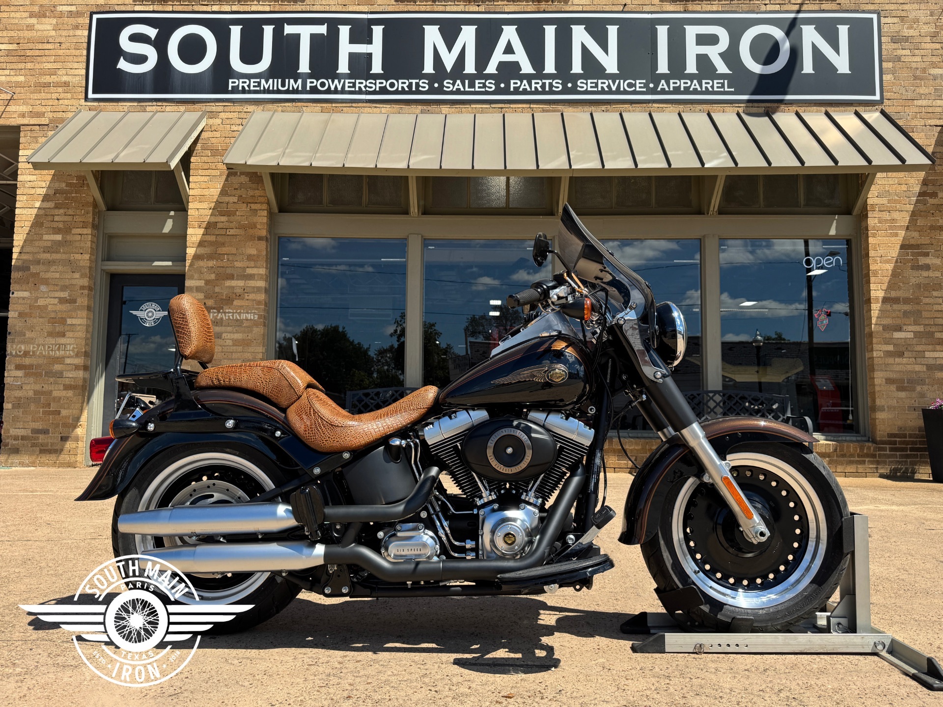 2013 Harley-Davidson Softail® Fat Boy® Lo 110th Anniversary Edition FAT BOY LO 110TH ANNIVERSARY EDITION in Paris, TX